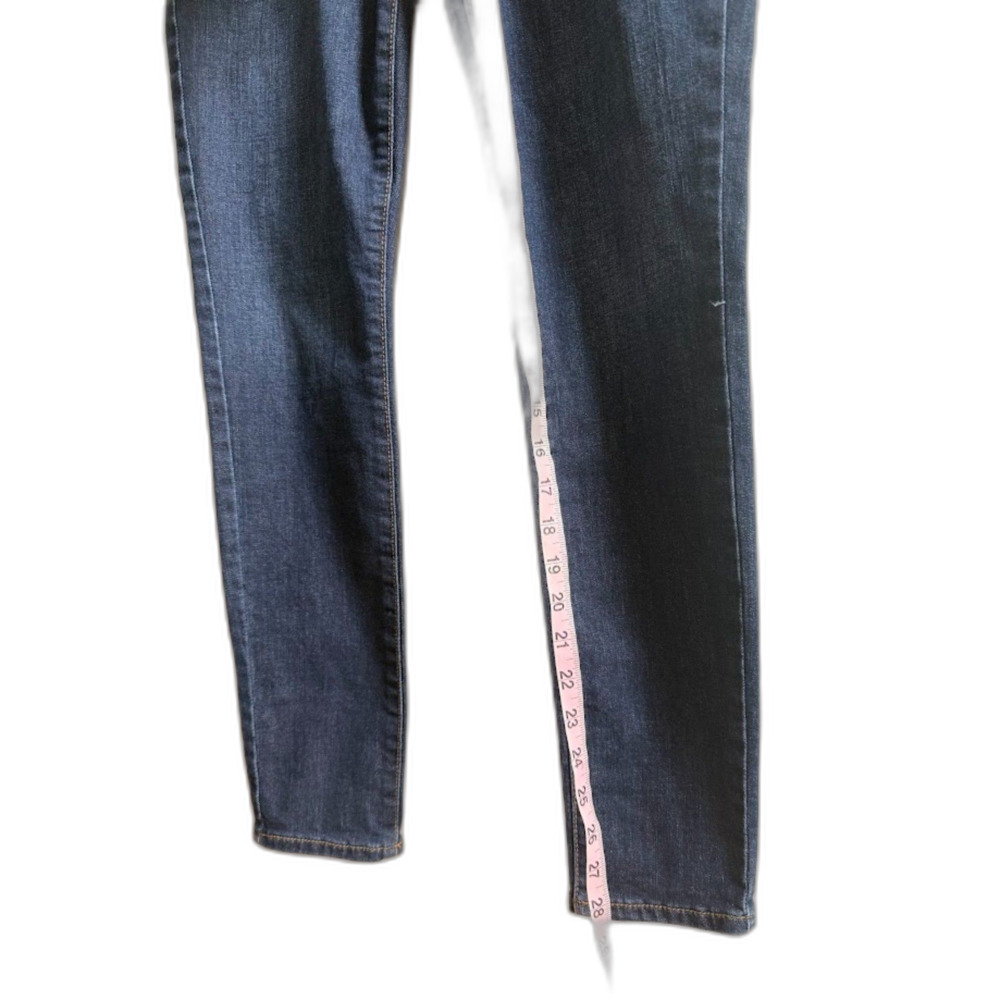 Old Navy Rockstar Mid-Rise Skinny Jeans Size 6 Regular Dark Wash - Picture 6 of 7